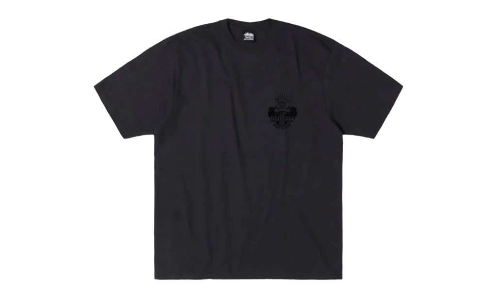 Built To Last Pig Dyed Tee "FADED BLACK" 1905125 FBLA