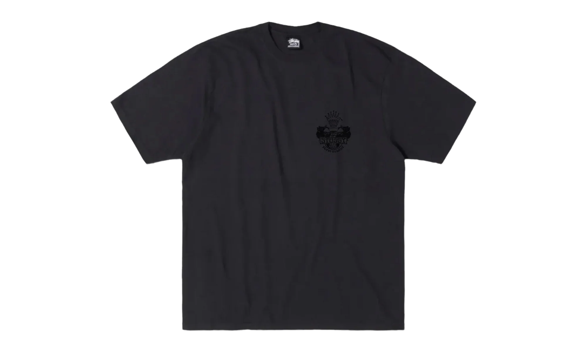 Built To Last Pig Dyed Tee "FADED BLACK" 1905125 FBLA