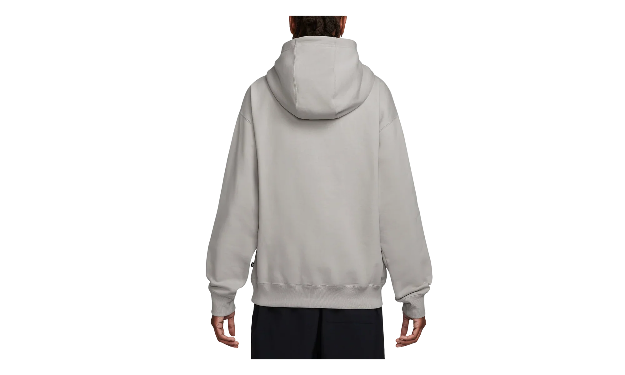 SB Essential Fleece Pullover Hoodie "Light Iron Ore / Coconut Milk" FN2502 003