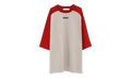 Baseball Short Sleeve Tee "Smoke Grey / Crimson" 125HO254481F