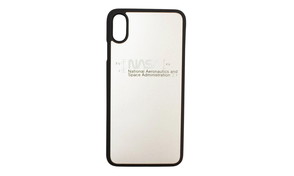 NASA Print Iphone XR Phone Case "Silver" HWPA005E197390319188