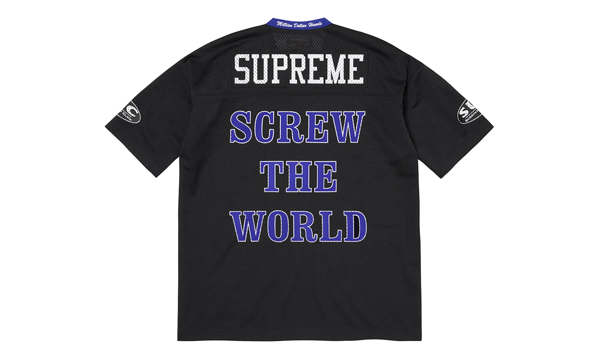 DJ Screw Football Jersey "SS26 - black" SU27360