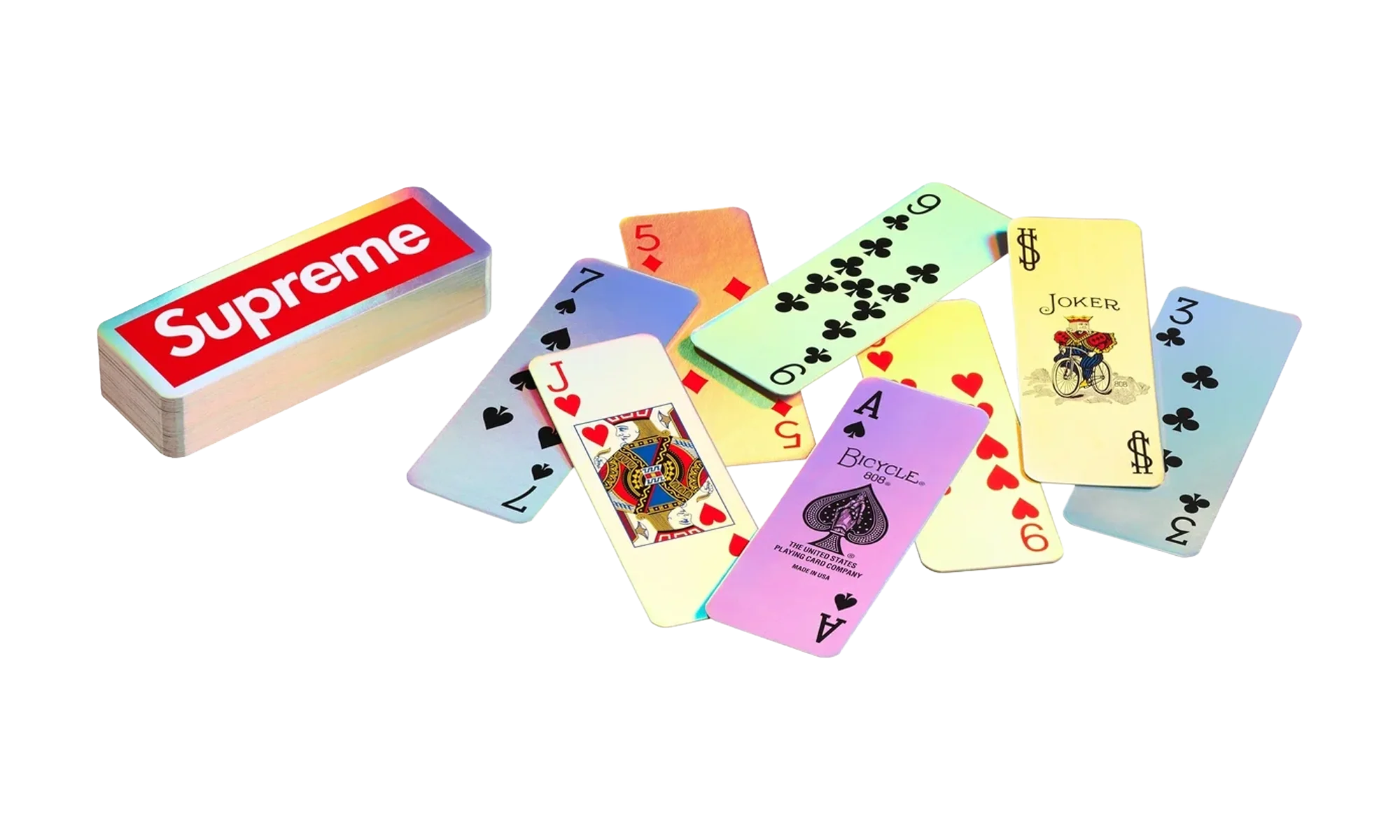 Bicycle® Holographic Slice Cards "FW23 - Multi" SU26917