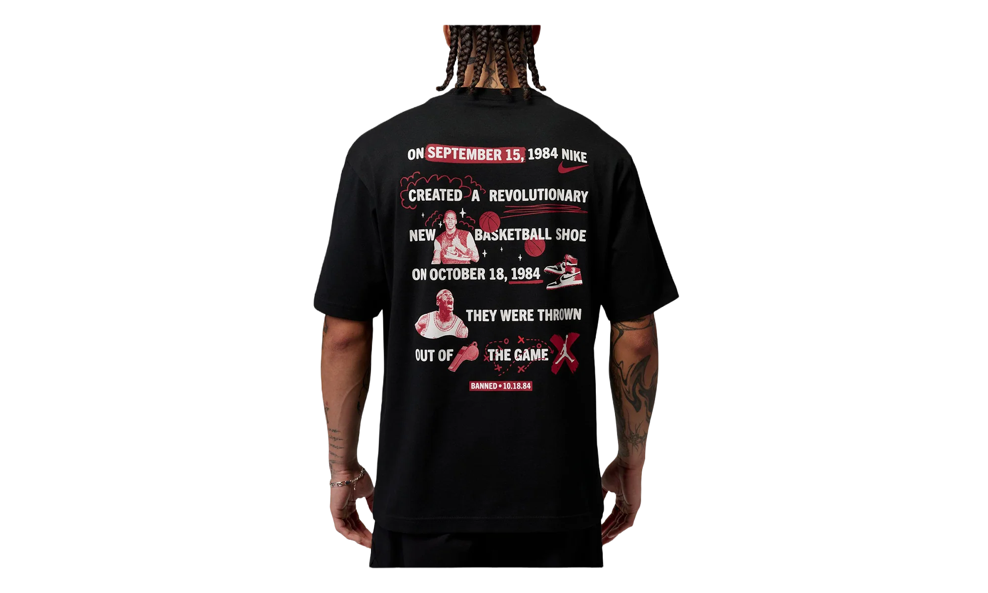 Jordan Brooklyn T-Shirt "Black" IR2121 010