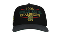 9FIFTY New York Yankees 1996 World Series A Frame Snapback Hat "Black / Graphite" NE239