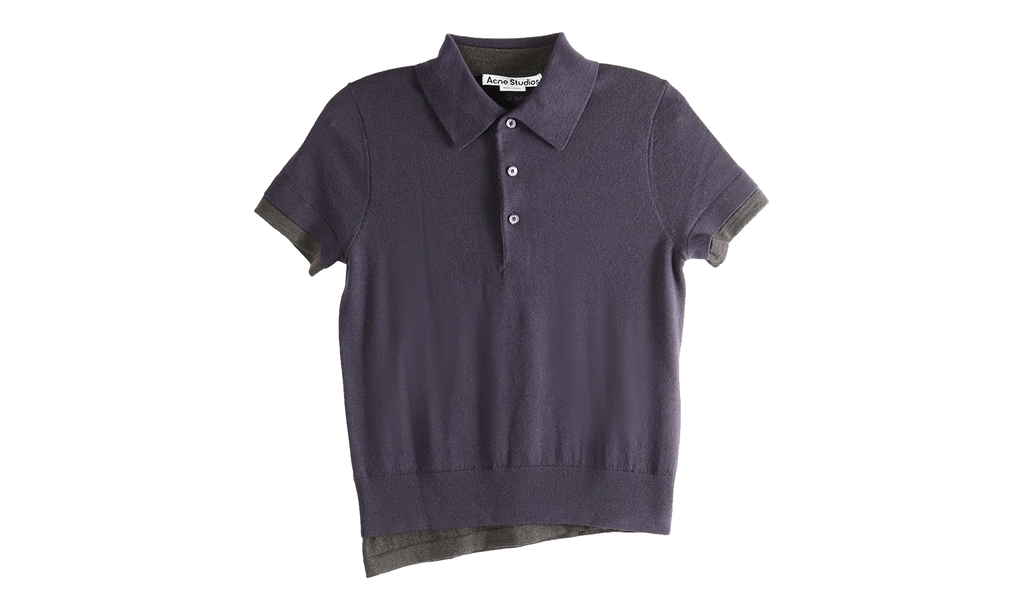 Polo Knit Shirt WMNS "Purple Brown" FN WN KNIT000967 PURPLE BROWN
