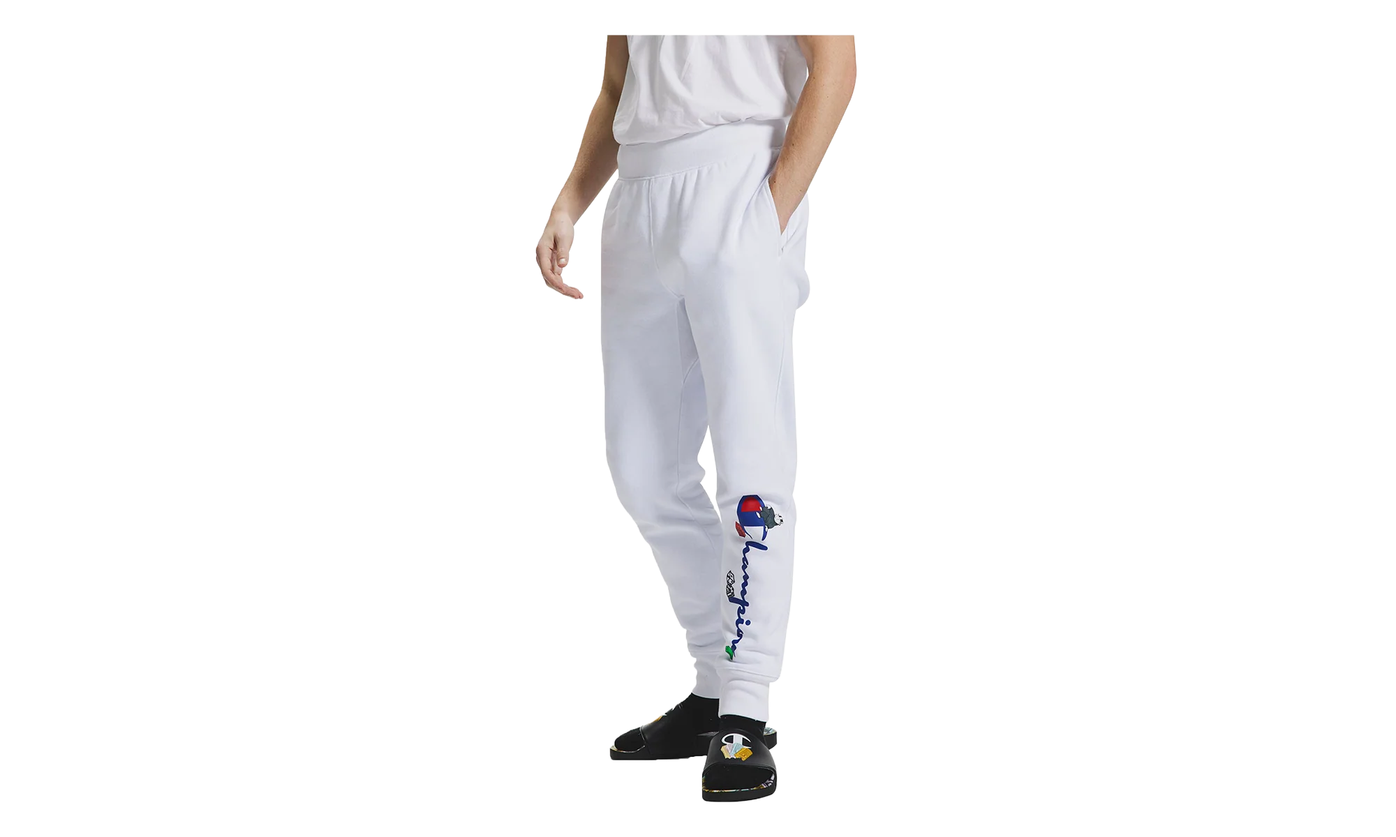 Monopoly Reverse Weave Jogger Pants "Script & Game Piece" P3700 590719045