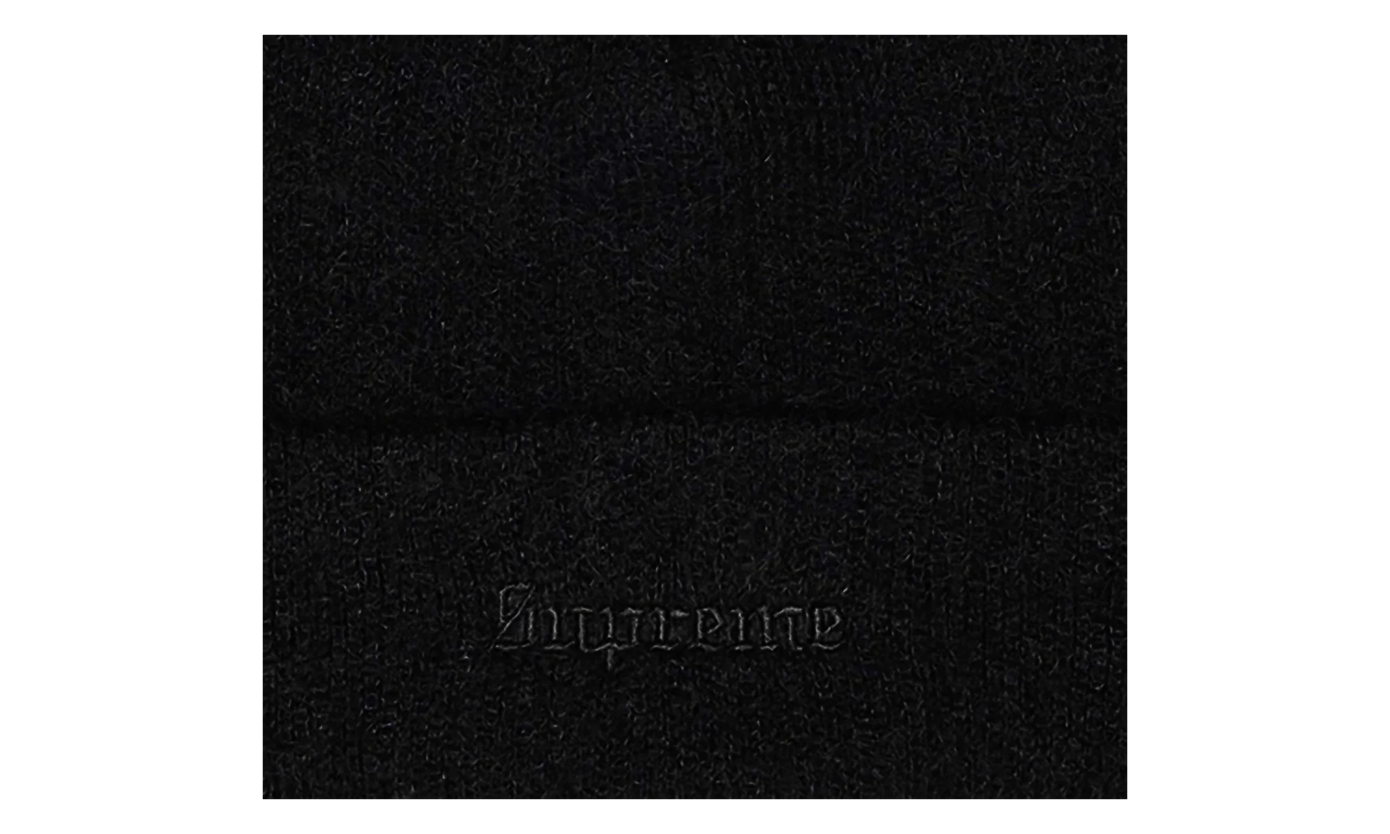 Mohair Beanie "FW25 - Black" SU27495