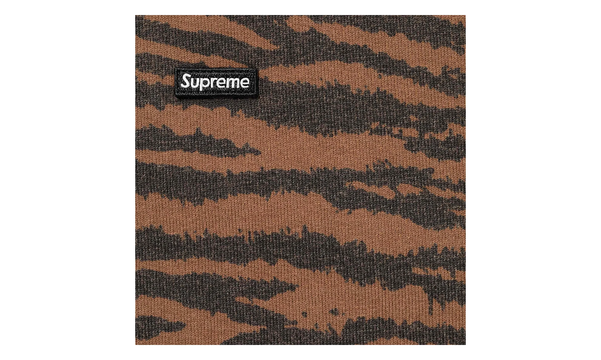 Small Box Zip Up Hooded Sweatshirt "SS26 - Tiger" SU27352