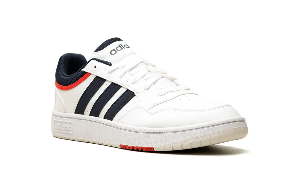 Hoops 3.0 Low Classic "Cloud White / Legend Ink / Vivid Red" GY5427