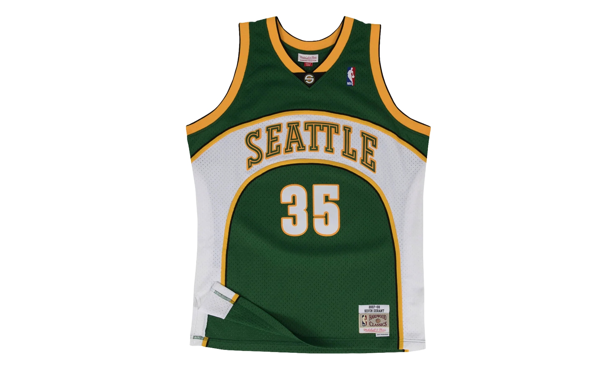 NBA Kevin Durant Swingman Jersey "2007 Seattle Supersonics - Green" SMJYGS18212 SSUDKGN07KDU