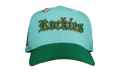 59FIFTY Colorado Rockies Old English Script Fitted Hat "Teal / Green" NE104