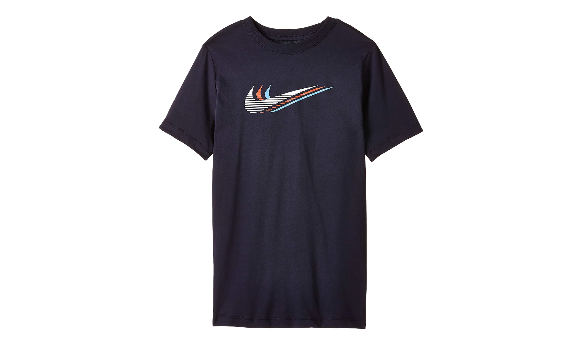 Sportswear Triple Swoosh Tee GS "Midnight Navy" CU4572 451
