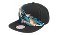NHL Vintage Paintbrush Snapback Cap "San Jose Sharks - Black" 6HSSSH22087 SJSBLCK