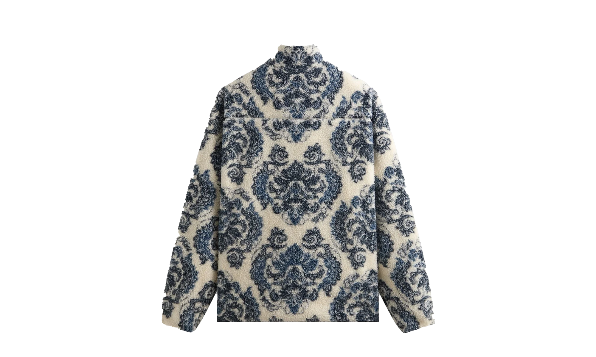 Damask Floral Sherpa Harper Jacket "Sandrift" khm010821 104