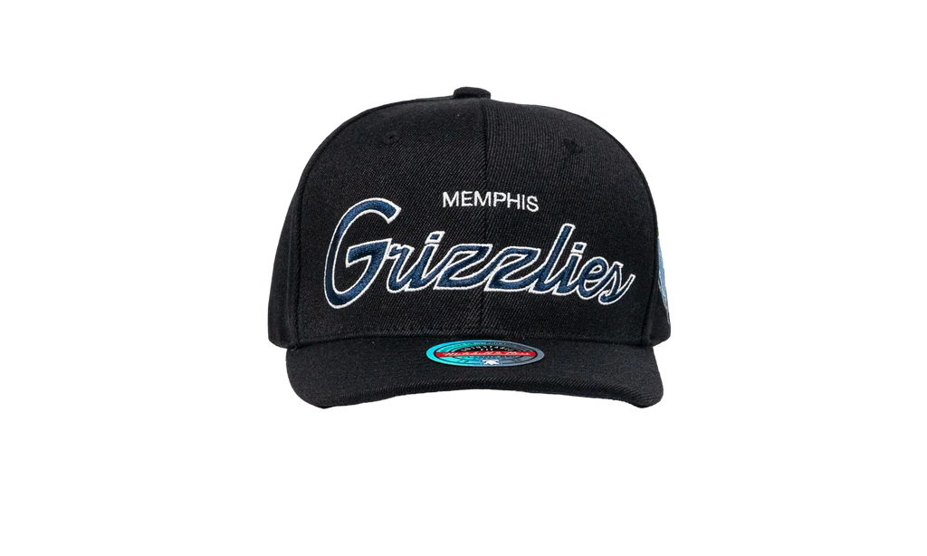 NBA Team Script 2.0 Stretch Snapback Cap "Memphis Grizzlies - Black" HHSS3281 MGRYYPPPBLCK