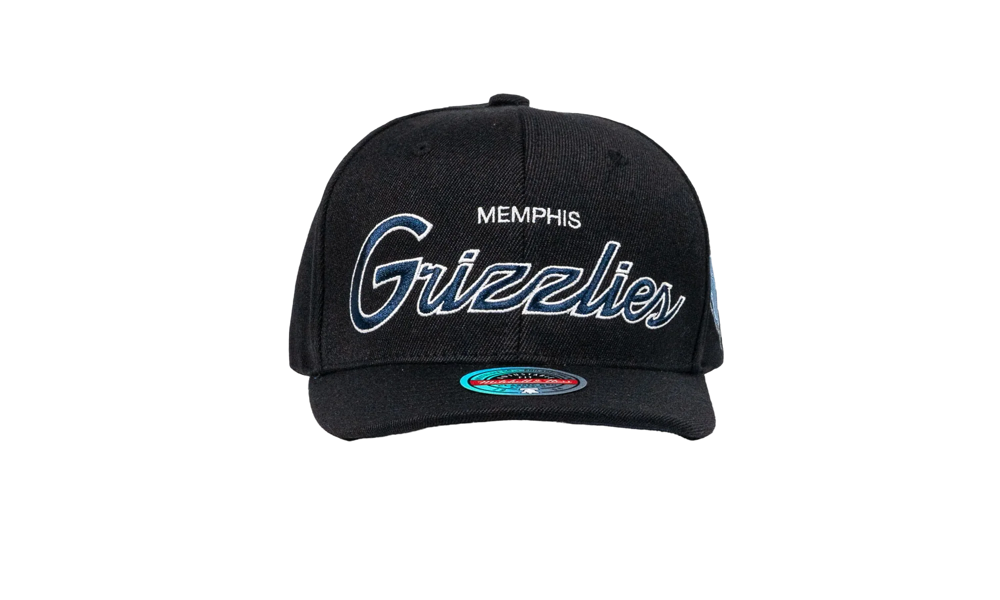NBA Team Script 2.0 Stretch Snapback Cap "Memphis Grizzlies - Black" HHSS3281 MGRYYPPPBLCK