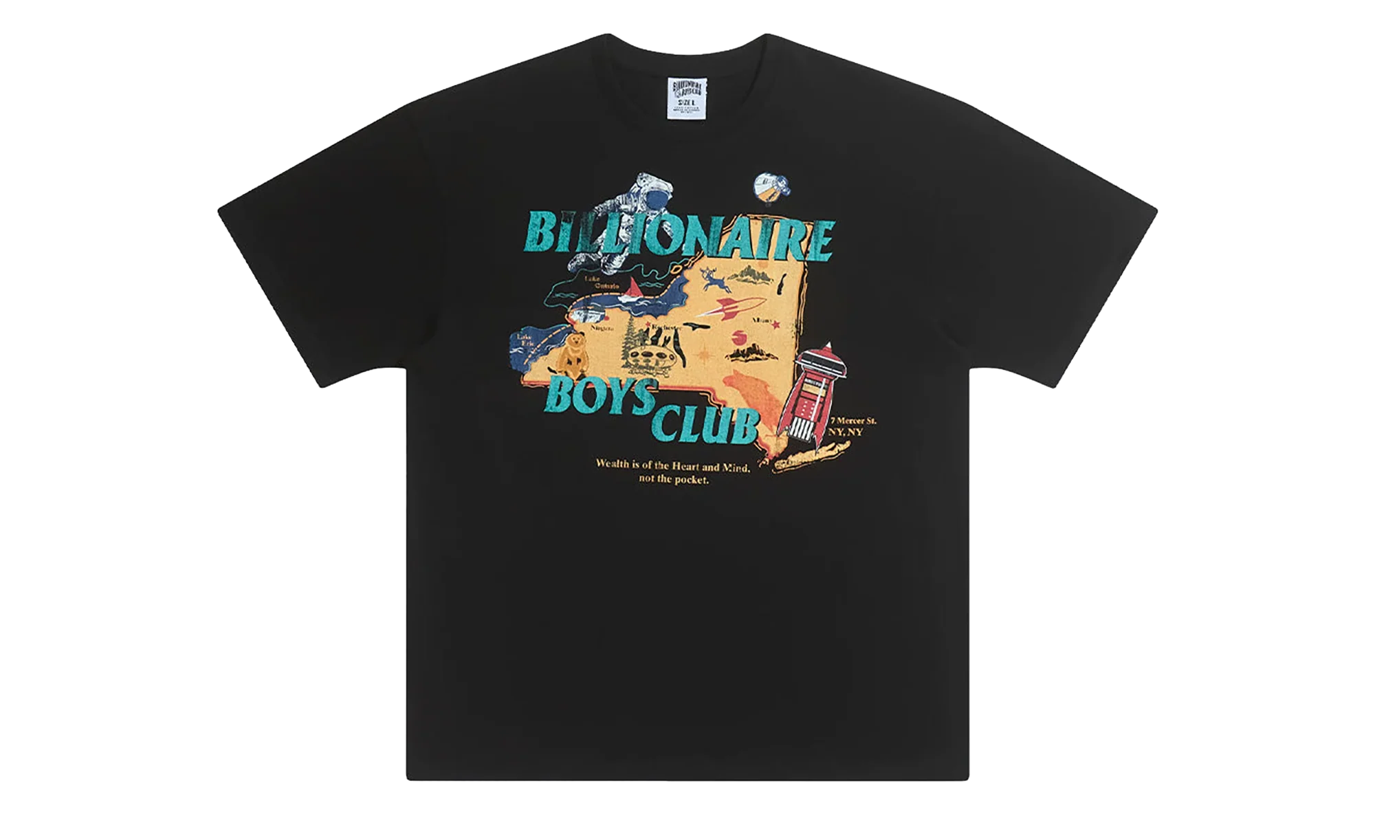 NY SS Tee "Black" 861-1207