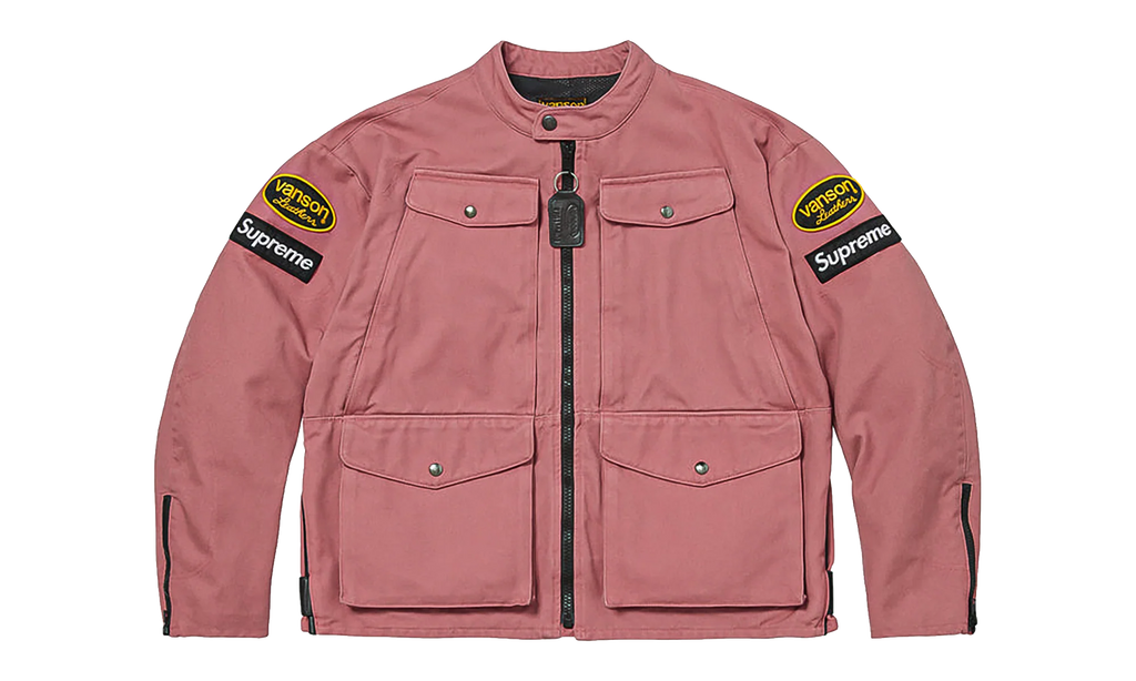 Vanson Leathers® Cordura® Jacket "SS26 - Pink" SU27116