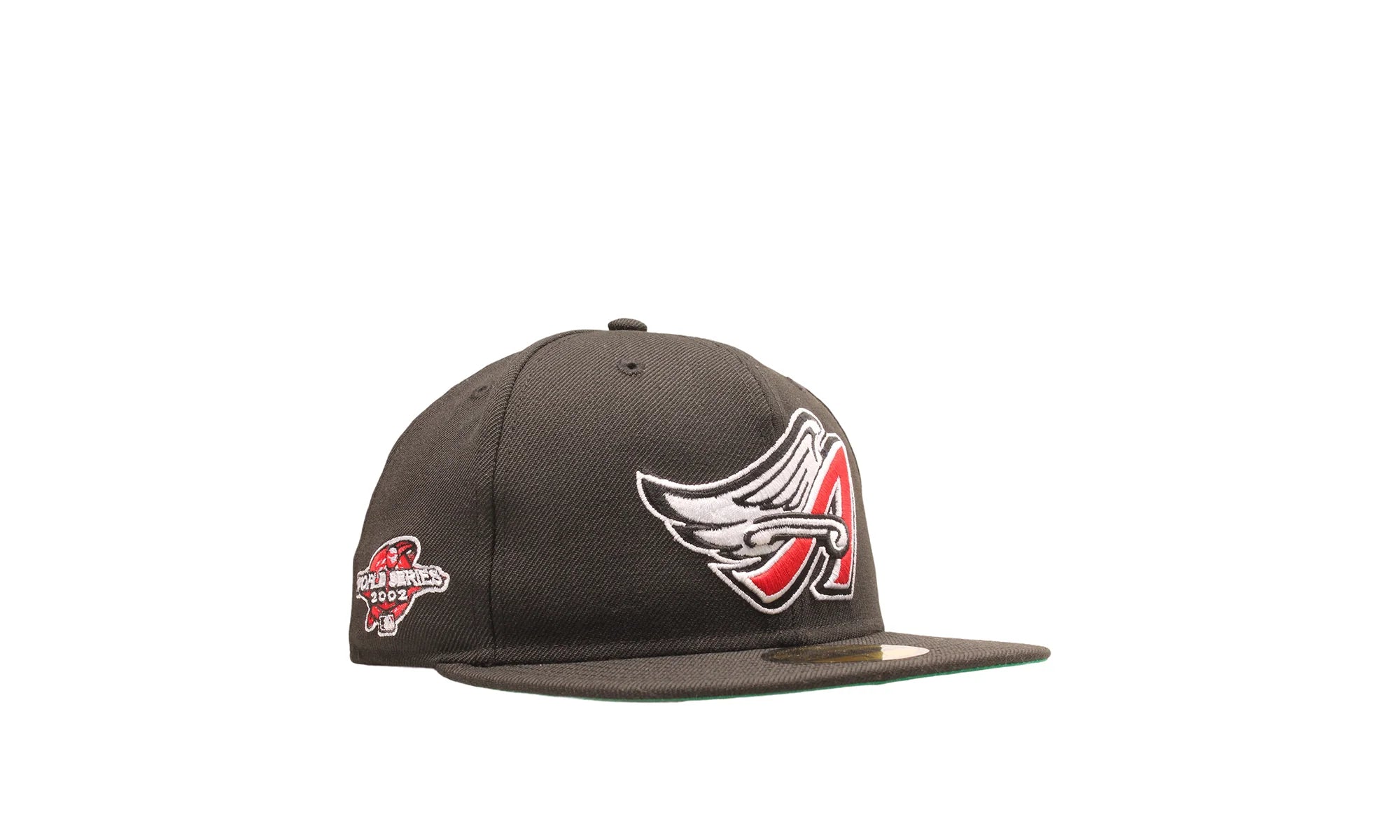 59Fifty MLB Anaheim Angels 2002 World Series Fitted Hat "Black" 70631996