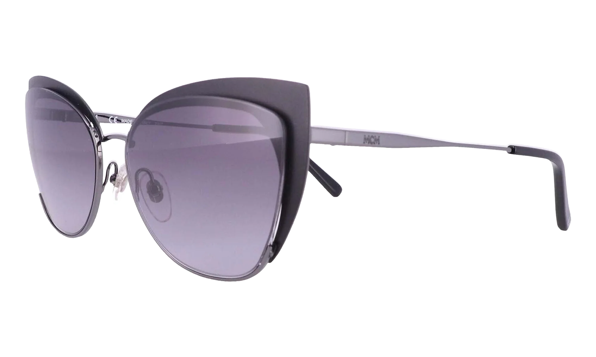 Cat Eye Sunglasses "Dark Ruthenium" MCM144S-069