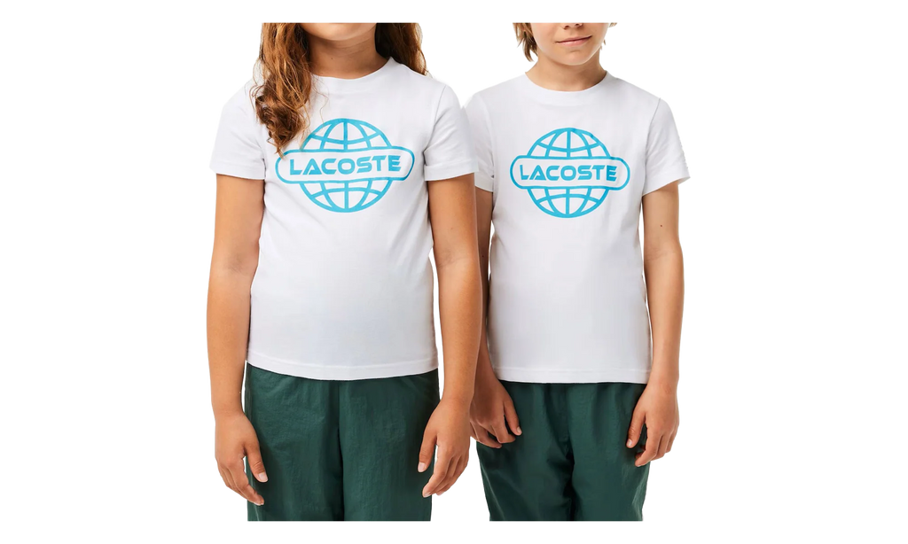 Cotton Jersey Planet Print T-shirt GS "White" TJ1154 001
