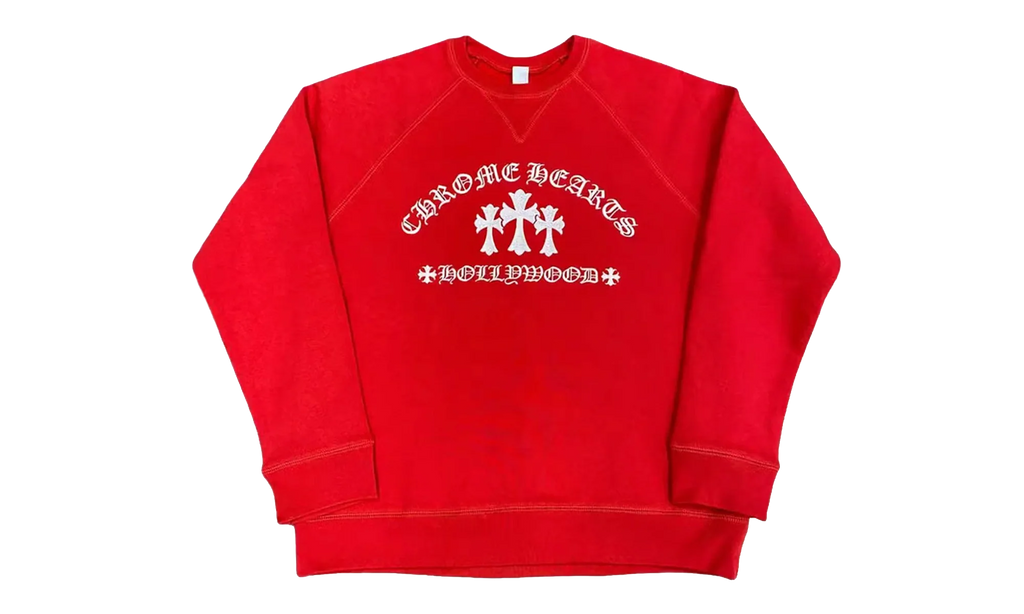 Triple Cross Hollywood Crewneck "Red" CHRM0736