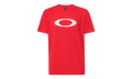 O-Bold Ellipse T-Shirt "Red Line / White" 457132 9AX