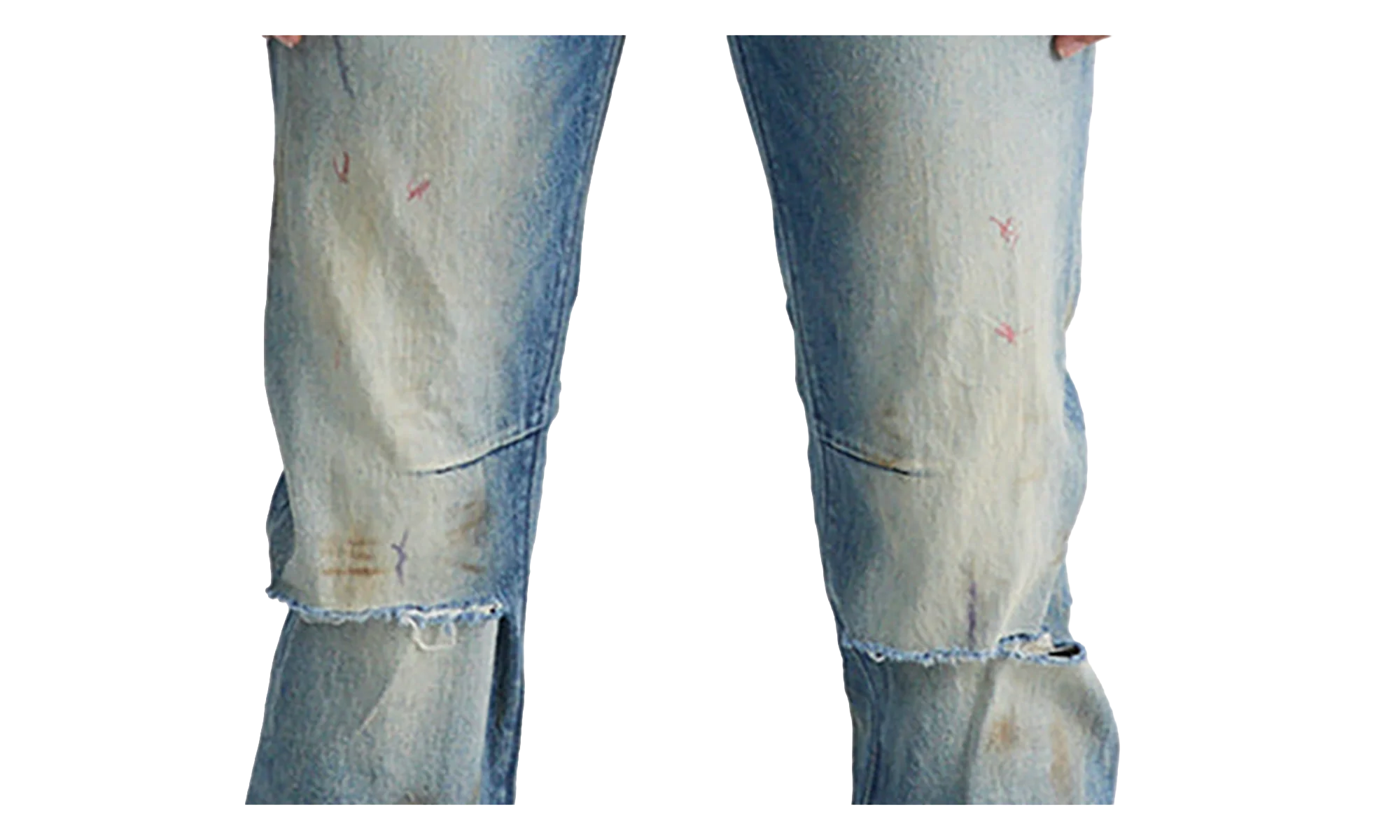 Olivier Stacked Jeans "Muddy Sky" MLFQD1070 B1838MDSKY