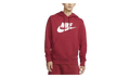 Sportswear Club Fleece Hoodie "University Red / White" BV2973 657
