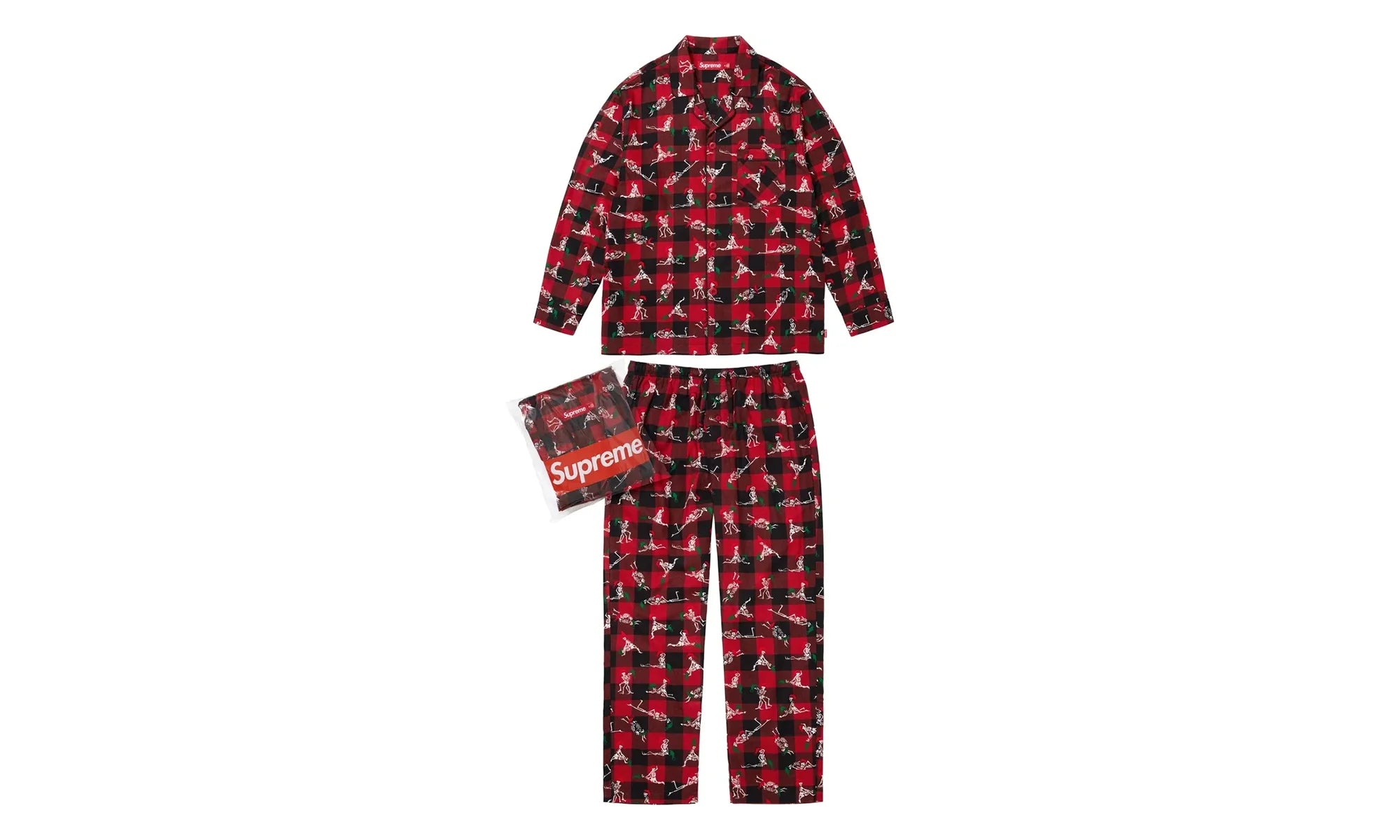 Hanes Holiday Pajama Set "FW25 - Red" SU26876