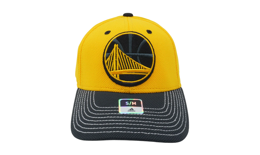 NBA GOLDEN STATE WARRIORS STRUCTURED FITTED CAP "Yellow / Black" M751Z MTC DWARRI