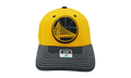 NBA GOLDEN STATE WARRIORS STRUCTURED FITTED CAP "Yellow / Black" M751Z MTC DWARRI
