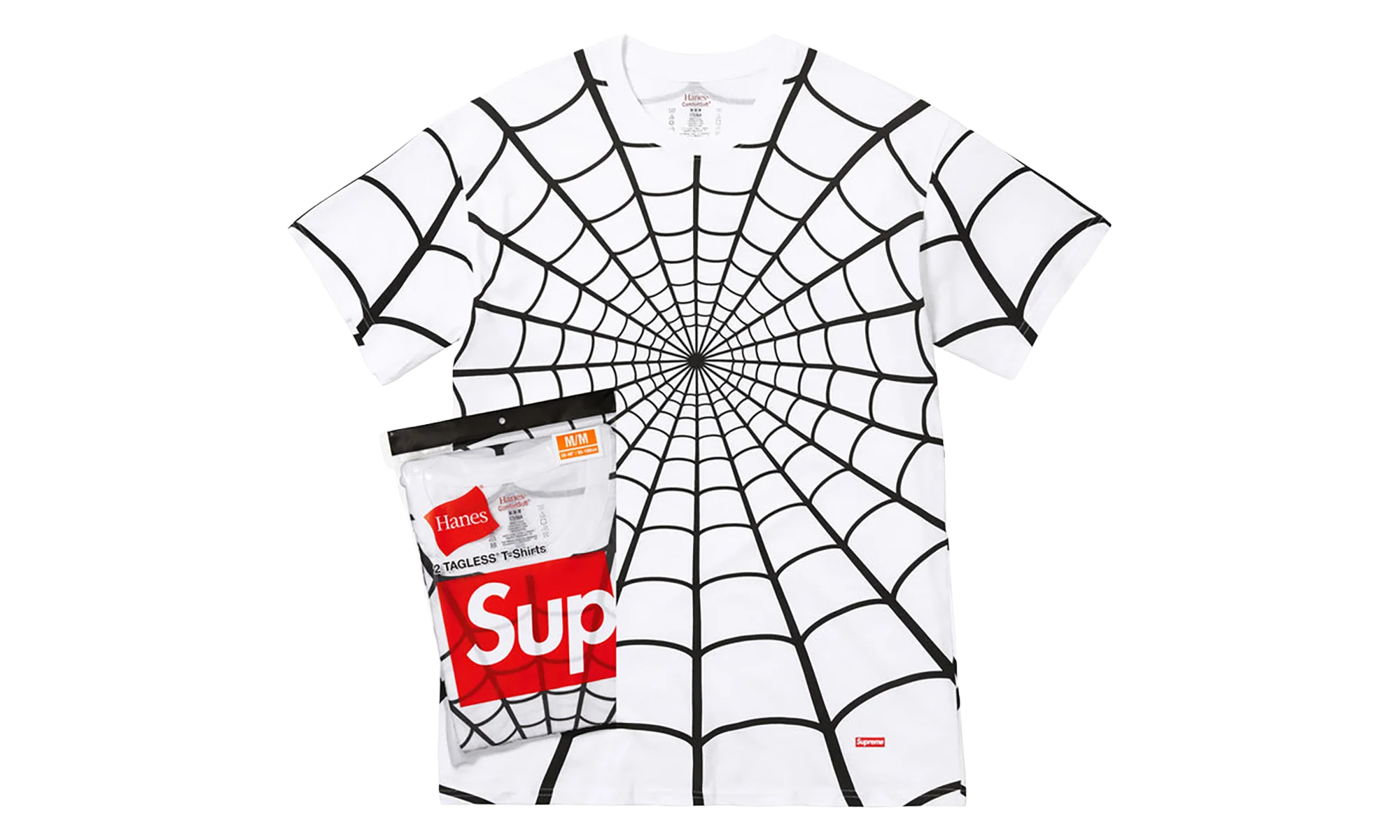 Hanes® Spider-Man Tagless Tees (2 pack) "SS26 - White" SU27510