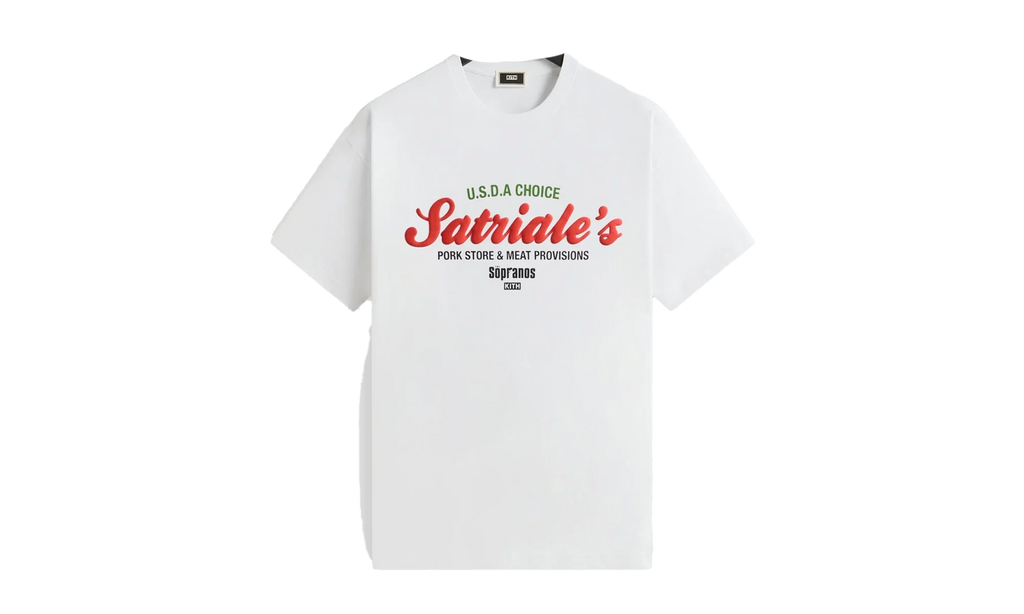 The Sopranos Satriale's Vintage Tee "White" khm034651 101