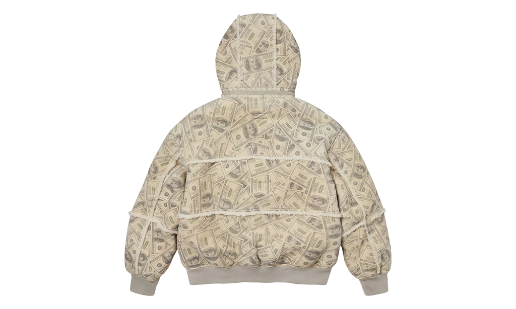 MM6 Maison Margiela Shearling Bomber Jacket "SS26 - Money" SU27195