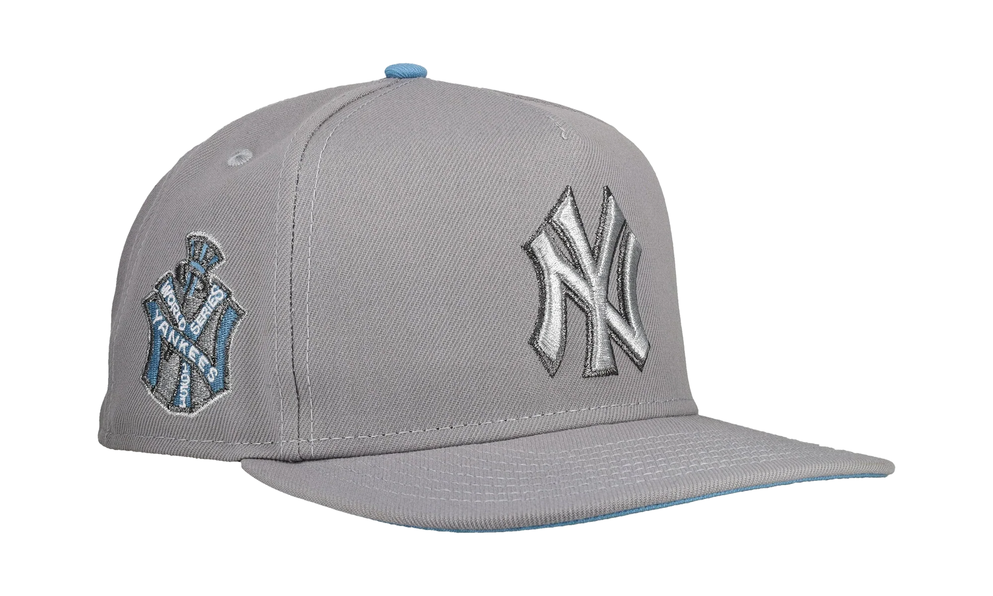 9FIFTY New York Yankees 1951 World Series A Frame Snapback Hat "Grey" NE229