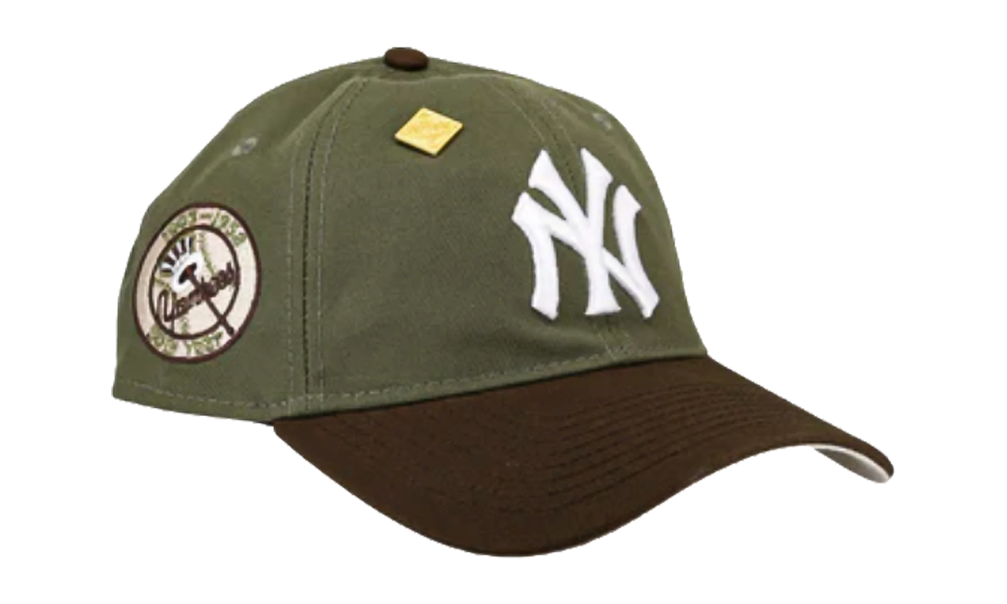 9TWENTY New York Yankees 50th Year Adjustable Hat "Olive" NE321