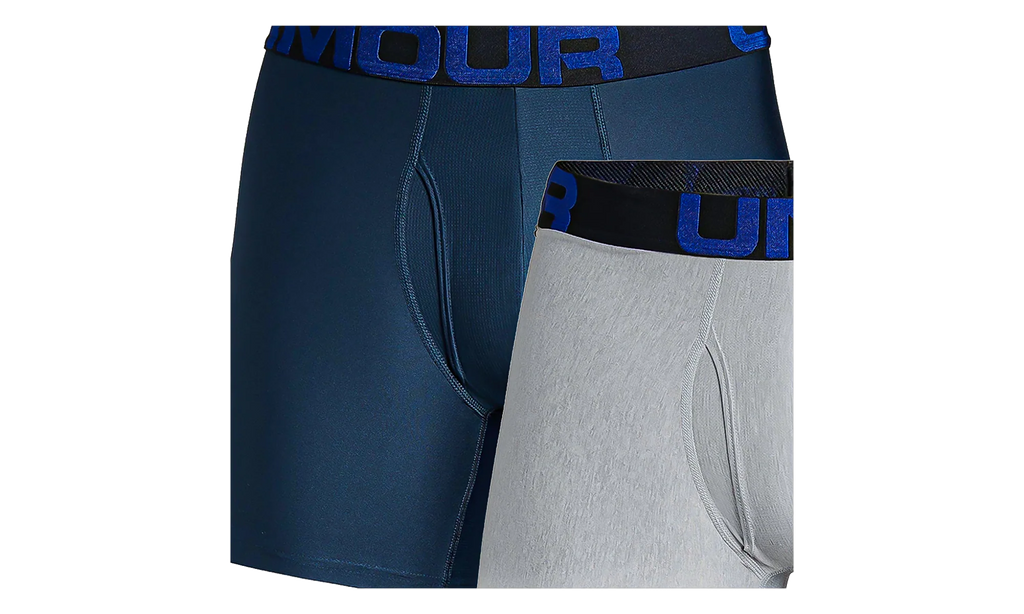 Tech 6" 2-Pack Boxerjock "Academy / Mod Gray Light Heather" 1327415 409