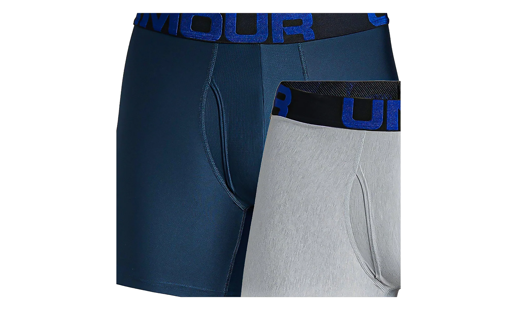 Tech 6" 2-Pack Boxerjock "Academy / Mod Gray Light Heather" 1327415 409
