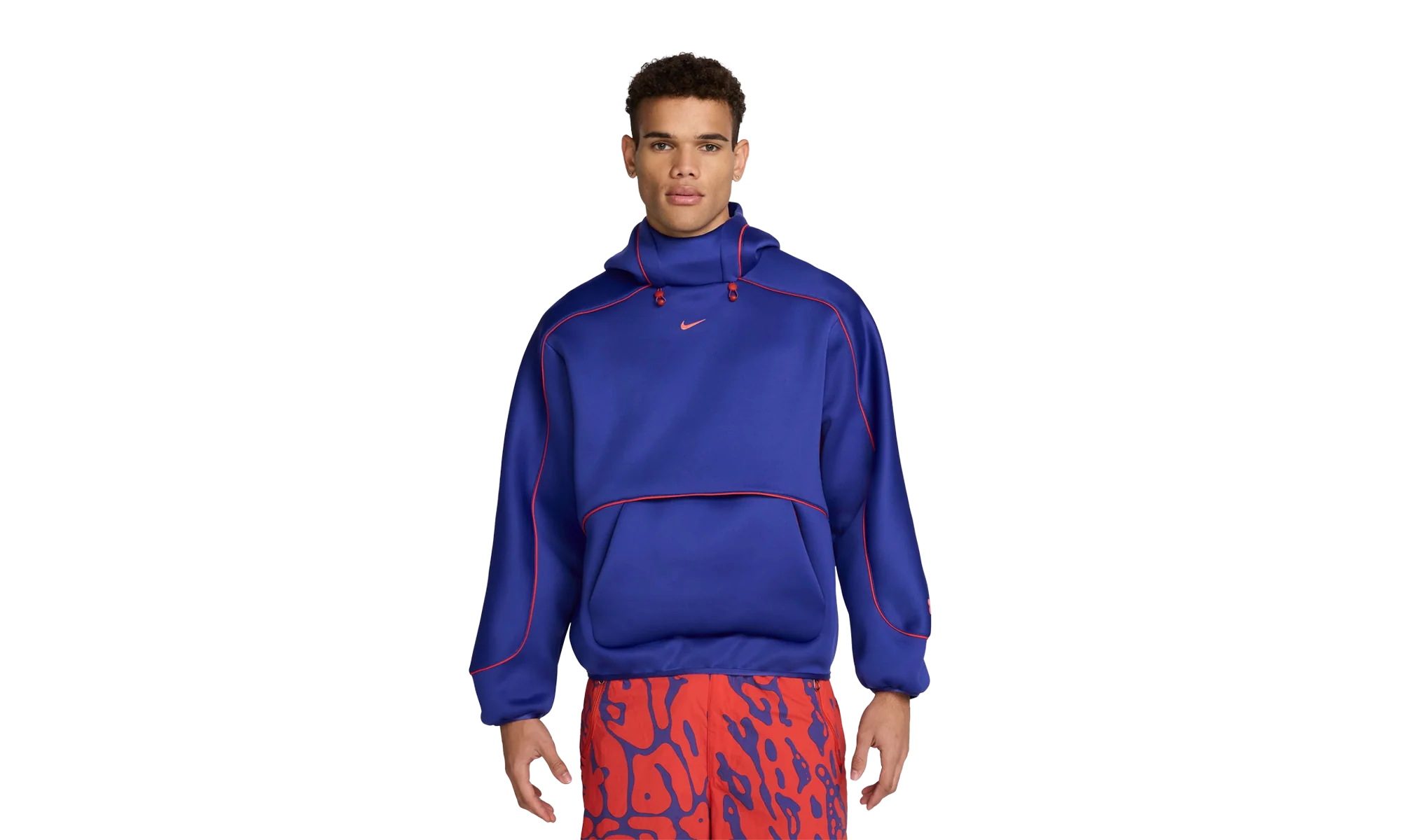 Project F.R.O.G. Pullover Hoodie "Deep Night / Light Crimson" HQ0465 539