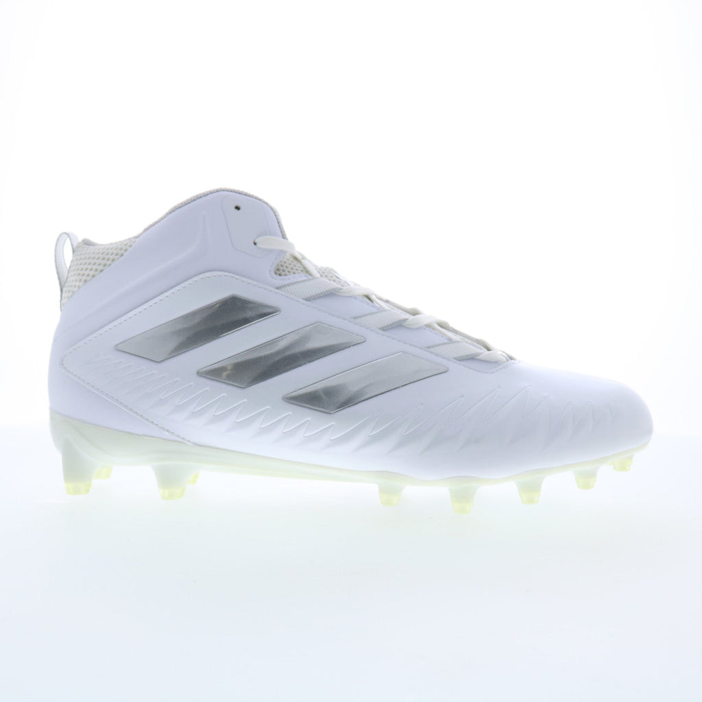 Nasty 20 EH3436 Mens White Synthetic Athletic Football Cleats Shoes