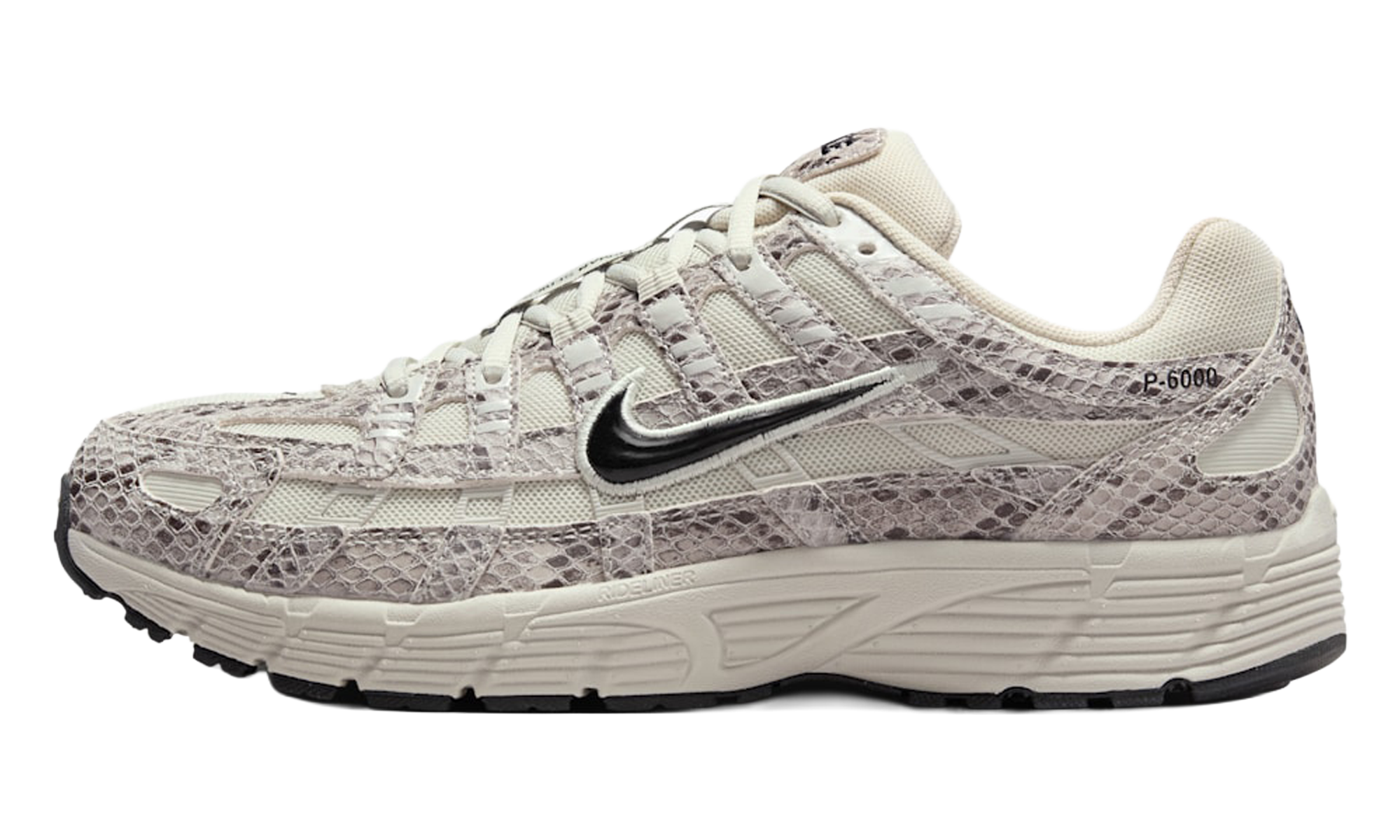 P-6000 SE WMNS"Snakeskin Light Bone Black" IH4451 002