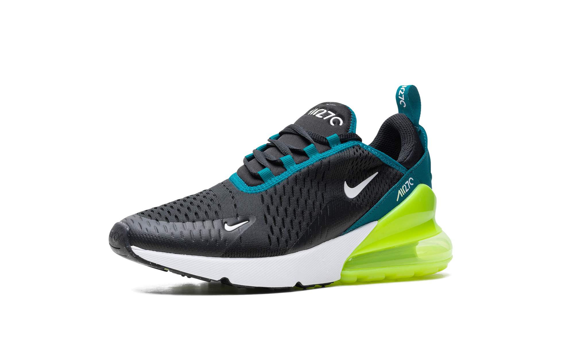 Air Max 270 GS "Black Bright Spruce Volt" 943345 026