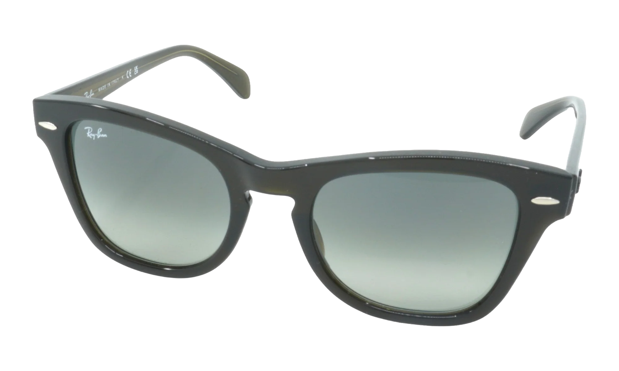 Square Sunglasses "TRANSPARENT OLIVE GREEN" RB0707SF-6642-71_53