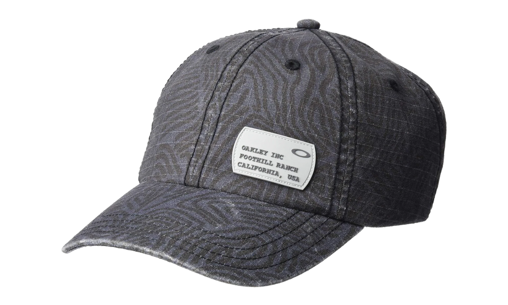 Dad Icon Ripstop Baseball Hat "Camo Lines Black" FOS900004 95M