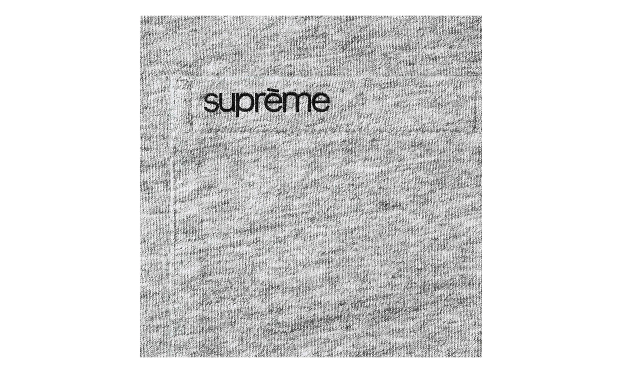 S/S Pocket Tee "SS26 - Light Grey" SU27328