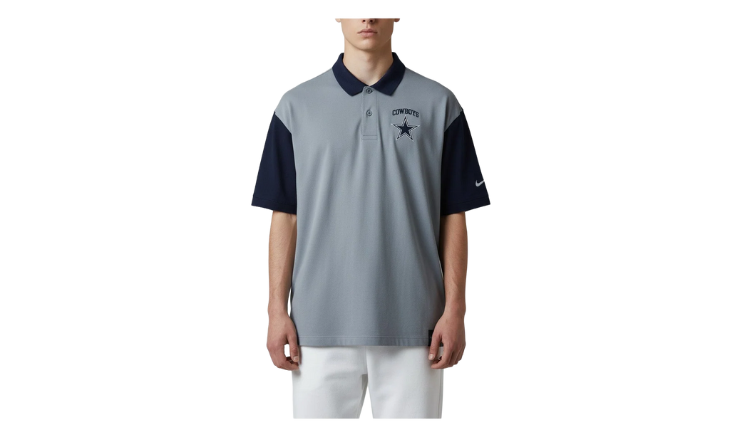 NFL Dallas Cowboys Polo "Navy / Gray" 024D 447M 7RD NDM