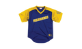 NBA Final Seconds Mesh V-Neck Shirt "Golden State Warriors - Blue" BA87OQ GSW B JXY