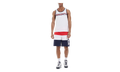 Quillan Graphic Tank Top "White / Peacoat" LM015758 100